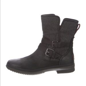 UGG Leather Moto Boots size 7